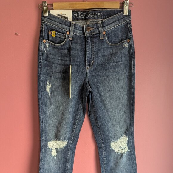 High waisted Ripped Skinnies - Picture 1 of 6